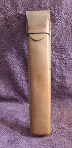 Vintage Lafayette Model F 341 Slide Rule w/ Brown Leather Sleeve - Picture 1 of 7