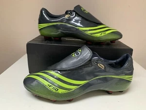 Botines de fútbol Adidas + F50.8 Tunit negros climacool talla EE. UU. 11.5 11 UK 46 - Imagen 1 de 7