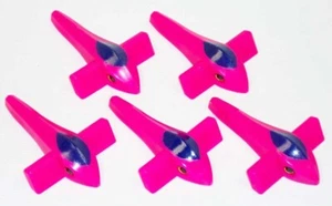 Trolling Teaser Birds 4-1/4" para Pesca Rosa/Púrpura Paquete de 5 - Imagen 1 de 1