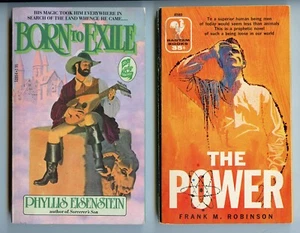 2 signed paperbacks: Frank M. Robinson, Phyllis Eisenstein - Picture 1 of 2