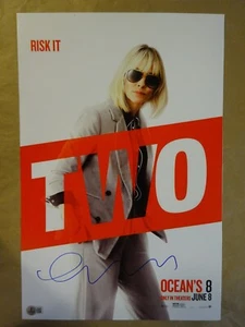 Signed Cate Blanchett Autographed Ocean's Eight 12"x18" Photo Beckett BAS COA - Picture 1 of 5
