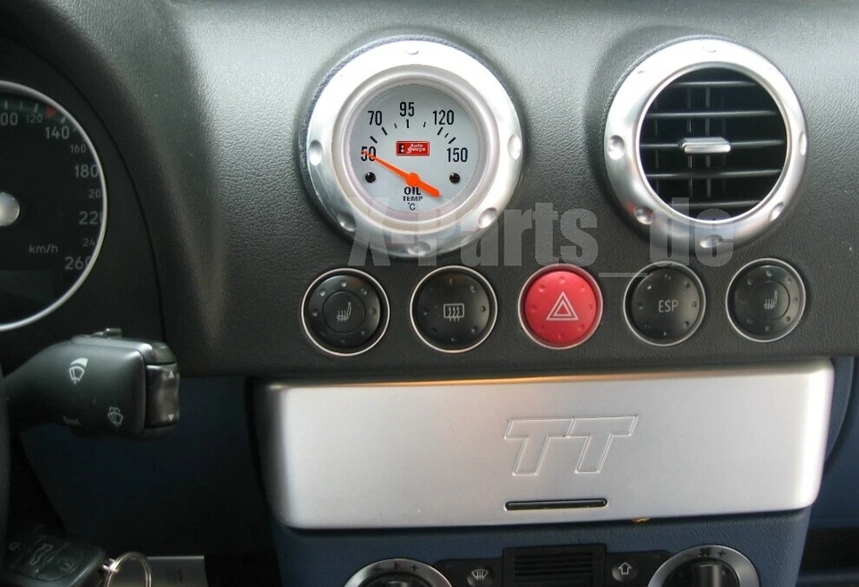 Indicatore Di Temperatura Dell'Olio - BIANCO Diametro 60Mm - Immagine 1 di 1