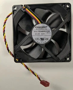 Foxconn PVA092G12M F09-AS 92x92x25mm Gehäuselüfter 92mm - Gereinigt - Bild 1 von 2