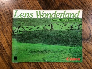 Canon Lens Wonderland Produkthandbuch Broschüre Booklet - Bild 1 von 4