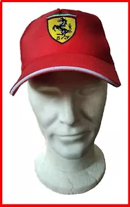 cappello cappellino scuderia ferrari rosso nuovo originale masport bianco - Bild 1 von 2