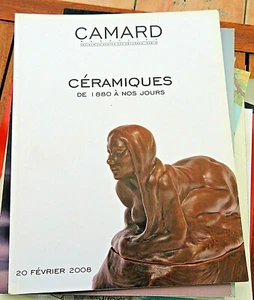 KERAMIK/VON 1880 BIS HEUTE/VERKAUF CAMARD/2008/MONTIGNY/P.BAYLE/SOUDBININE - Bild 1 von 1