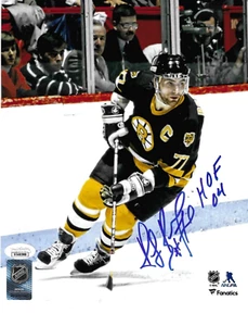 Ray Bourque Boston Bruins Autographed + Inscribed "HOF 04" 8x10 Photo coa -JSA - Picture 1 of 1