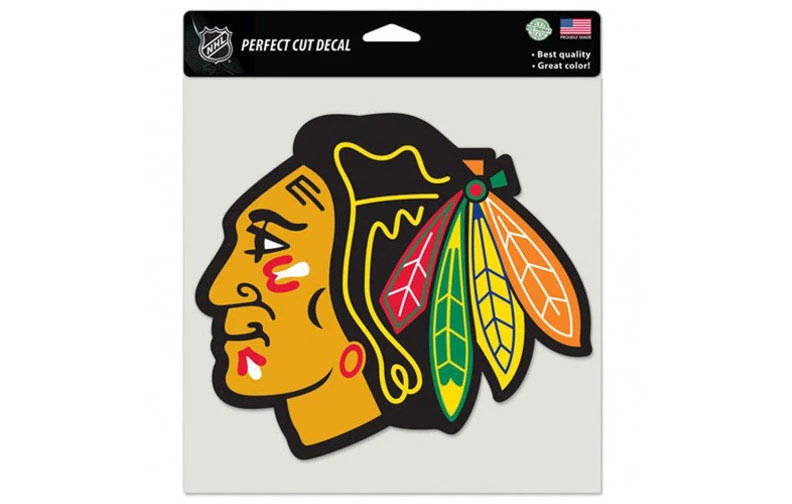 Calcomanía troquelada Chicago Blackhawks 8x8-4882 Foto 1 de 1
