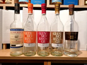 GLENMORANGIE 5x LEERE Whisky Flaschen mit OVP - LOT 1 - Bild 1 von 2