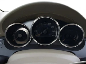 Para Honda Acura LR II Legen 04-12 esfera de aluminio pulido rodea anillos Speedo - Imagen 1 de 7