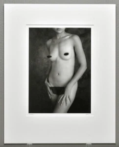 Russell Levin 2002 Körperstudie im Studio 11X14 Dunkelkammer Foto - Bild 1 von 3