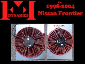 FF DYNAMICS EXTREME ELECTRONIC COOLING FAN SYSTEM FOR 1998-2004 NISSAN FRONTIER - Picture 1 of 1