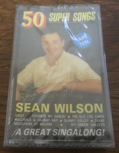 Sean Wilson "Tape 10 - 50 Super Songs" NEW & SEALED Tape Cassette *Singalong* - Bild 1 von 2