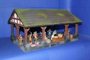 70711 Markthalle in Hartbach, zu Spur G/LGB, mittelalterliches flair auf Ihrer A - Picture 1 of 8