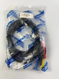 Westek RJ45 Y (4) L1s 6ft TC-153344 RJ45 to Alligator Clips - Picture 1 of 4