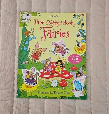 FAIRIES (USBORNE FIRST STICKER BOOK) By Jessica Greenwall Very Good Condition - Image 1 of 2