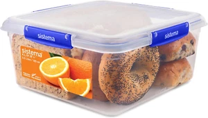KLIP IT plus Food Storage Container | 5.5 L Square | Airtight, Stackable & Nesta - Picture 1 of 12