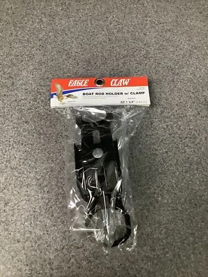 Garra de águila 04100-001 abrazadera de metal negro 1 3/4" soporte de caña 1 3/4" - pesca M42D Foto 1 de 3