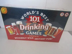Wickedly Wild Worlds Best 101 Drinking Games Adult Board Game Party Beer Fun - Picture 1 of 5