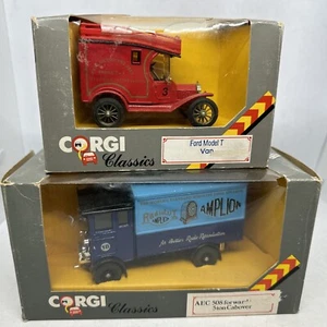 Corgi Classics - Ford Model "T" Van & AEC 508 Forward Control 5 Ton Cabover - Picture 1 of 10