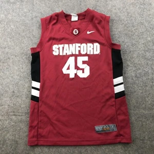 Stanford Cardinal Basketball Jersey Boys Large Red Nike Elite #45 YOUTH NCAA - Picture 1 of 15