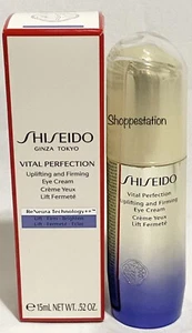 Shiseido Vital Perfection Uplifting and Firming Eye Cream 0.5oz/ 15ml New In Box - Picture 1 of 5