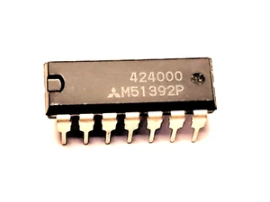 M51392P "Original" Mitsubishi IC 1  pc - Imagen 1 de 1