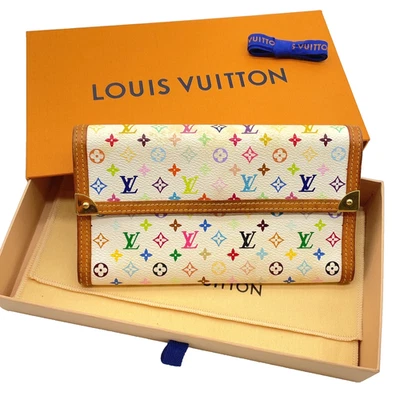 AUTÉNTICA Cartera Internacional LouisVuitton Monograma Multicolor M92659 C/B/D i110865 Foto 1 de 4
