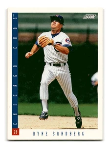 Ryne Sandberg 1993 Score #4 HOF Chicago Cubs Mint - Picture 1 of 2
