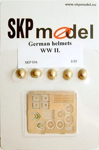 SKP Model 1/35 WWII German Helmets #SKP-016 - Picture 1 of 1
