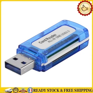 FR 4 in 1 Memory Card Reader USB 2.0 All in One Cardreader for Micro SD TF M2 - Bild 1 von 6