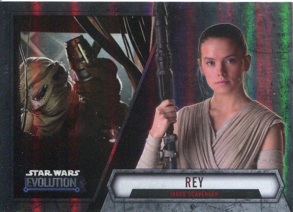 Star Wars Evolution 2016 Base Card #90 Rey - Jakku Scavenger - Image 1 of 1