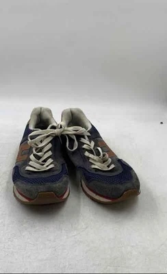 Tommy Hilfiger Mens Artisan Blue Brown Low Top Lace-Up Sneaker Shoes Size 11 - Image 1 of 4