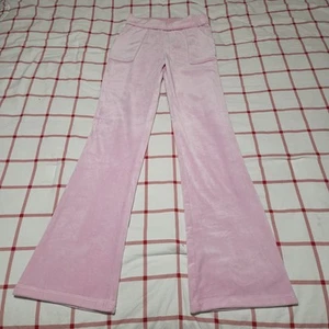 No Boundaries Junior’ High Rise Pull-On Stretch Cord Schlaghose - Pink XS Gebraucht - Bild 1 von 7
