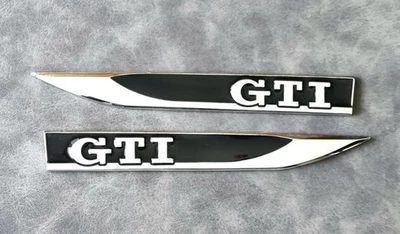 MK7 GTI ALERÓN DELANTERO INSIGNIA CALCOMANÍA LOGOTIPO MOLDURA INSIGNIA GOLF POLO Foto 1 de 2