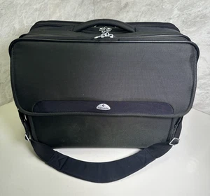 Samsonite Overnight Laptop Bag Business Travel Multi-Compartment Office Black - Picture 1 of 11