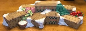 Mary’s Moo Moos Farm Crate Snow Display Stand - Picture 1 of 13