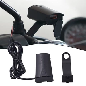 Motorrad USB Ladegerät Schnellladebuchse wasserdicht zum Laden von Geräten - Picture 1 of 10