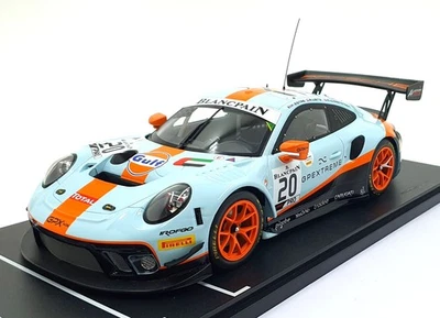 IXO 1/18 Scale Diecast LEGT18-23003 - Porsche 911 GT3 R #20 1st 24Hr Spa 2019 - Image 1 of 4