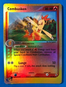 Pokemon TCG Combusken Rubin und Saphir 28/109 Uncommon Reverse Holo - LP/MP - Bild 1 von 3