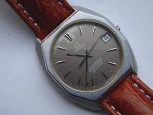 Herrenuhr OMEGA CONSTELLATION CHRONOMETER QUARZ , Stahl Swiss Made, Läuft gut - Bild 1 von 8