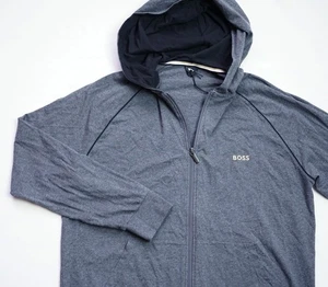 Hugo Boss Mix&Match Hoodie Jacke Herren Full Zip Pullover Oberteil Gr. L Large STRETCH - Bild 1 von 11