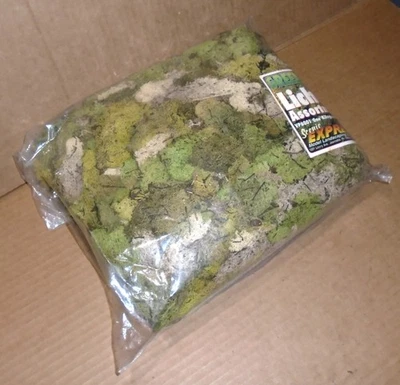 : Grande Pacote de Material Paisagista Scenic Express "Lichen Verde-Cinza Sortido" - Imagem 1 de 4