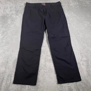 686 Everywhere Pants Mens 34x26 Black Outdoor Relaxed Fit Technical Apparel - Picture 1 of 10