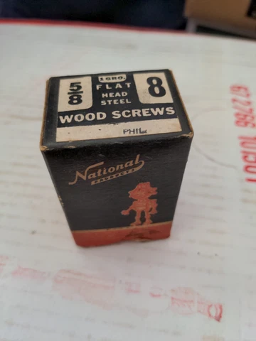 Vintage Wood Screws Phillips 5/8 National Product USA Cover