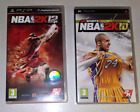 NBA 2K12 + NBA 2K10 (Sony PSP) 2 giochi English Box CIB Region gratuito...