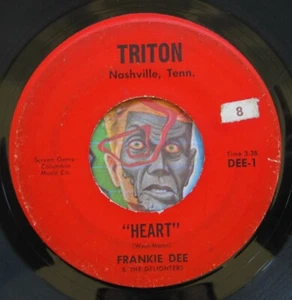 HEAR Frankie Dee 45 Heart / Started Loving You Again country teen Merle Haggard - Picture 1 of 2