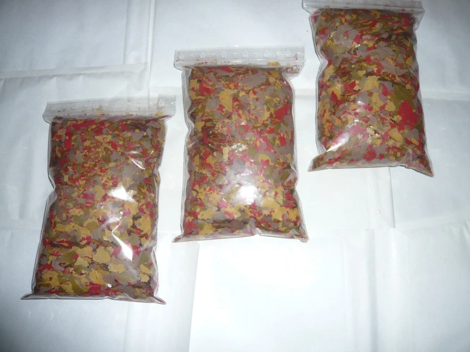 3000 ml / 3,0 l  FISCHFUTTER Aquarium Hauptfutter kleine Flocken (5,26€/L) - Bild 1 von 1