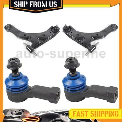 Рычаг управления для 2006-2007 Kia Spectra5 2,0 л передний внешний и нижний анкерный стержень конец 4x - Изображение 1 из 4