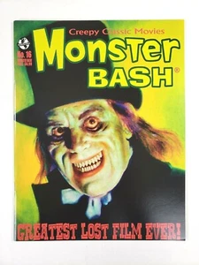 Revista Monster Bash #16 películas clásicas espeluznantes 2012 Ron Adams - Imagen 1 de 4